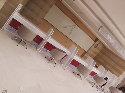 招商银行接待台